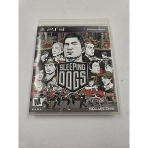 Sleeping Dogs Sony PlayStation 3 PS3 Game Square Enix Action Adventure 2012